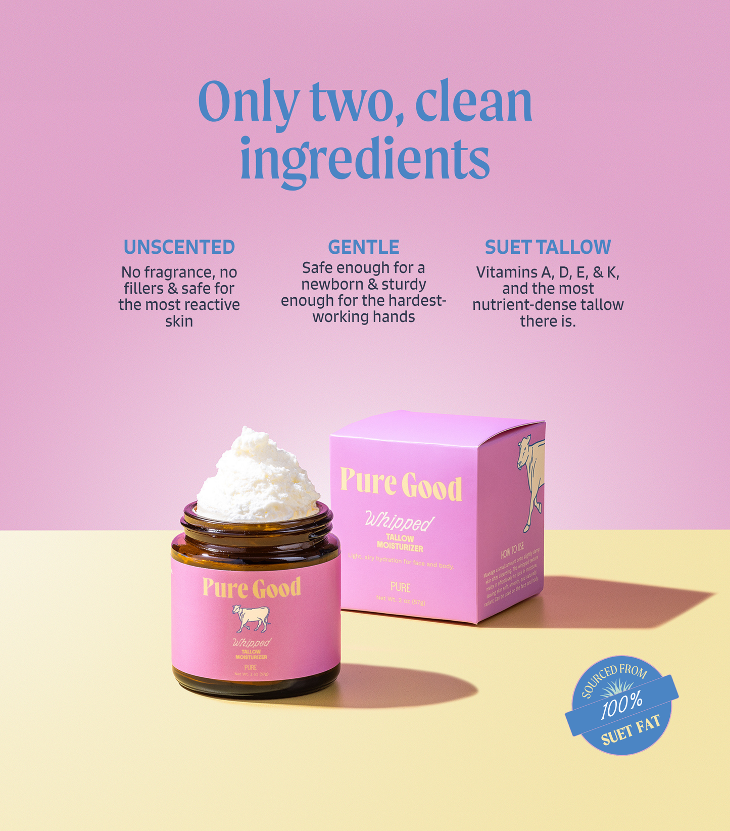 Pure · Whipped Tallow
