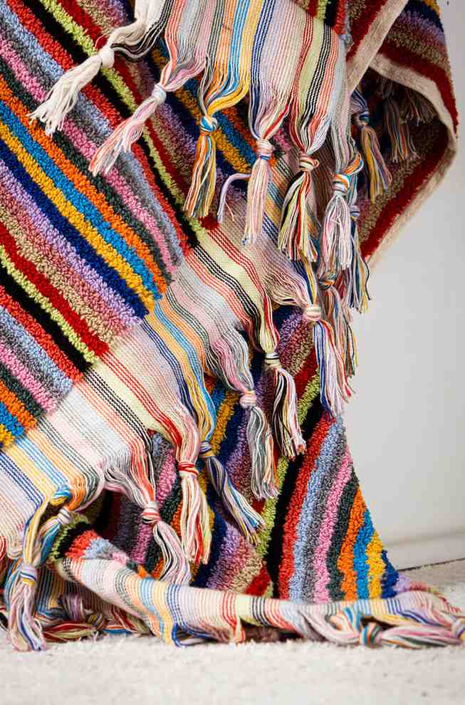 Striped Bath Towel