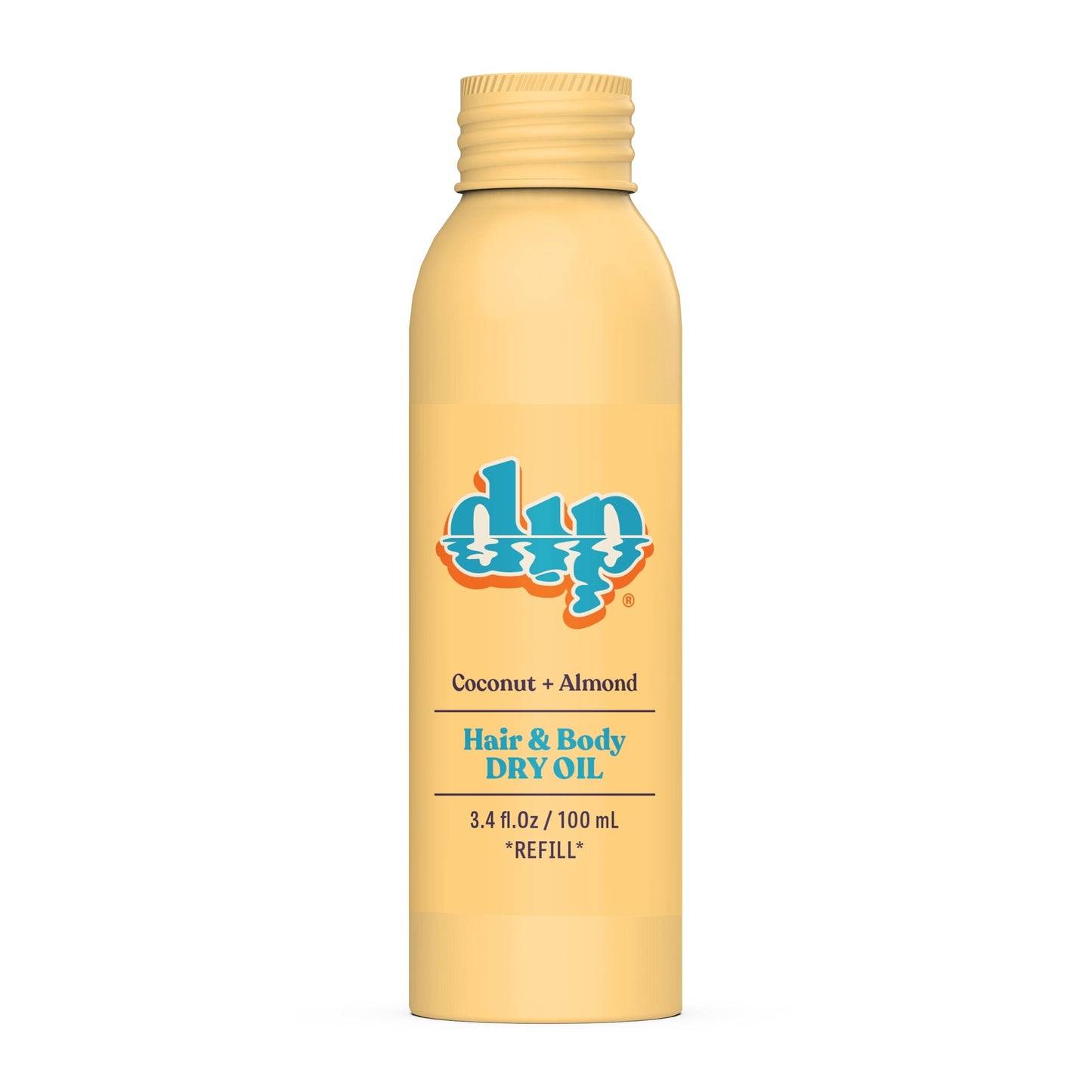 Dip REFILL Hair & Body Dry Oil - Coconut & Almond