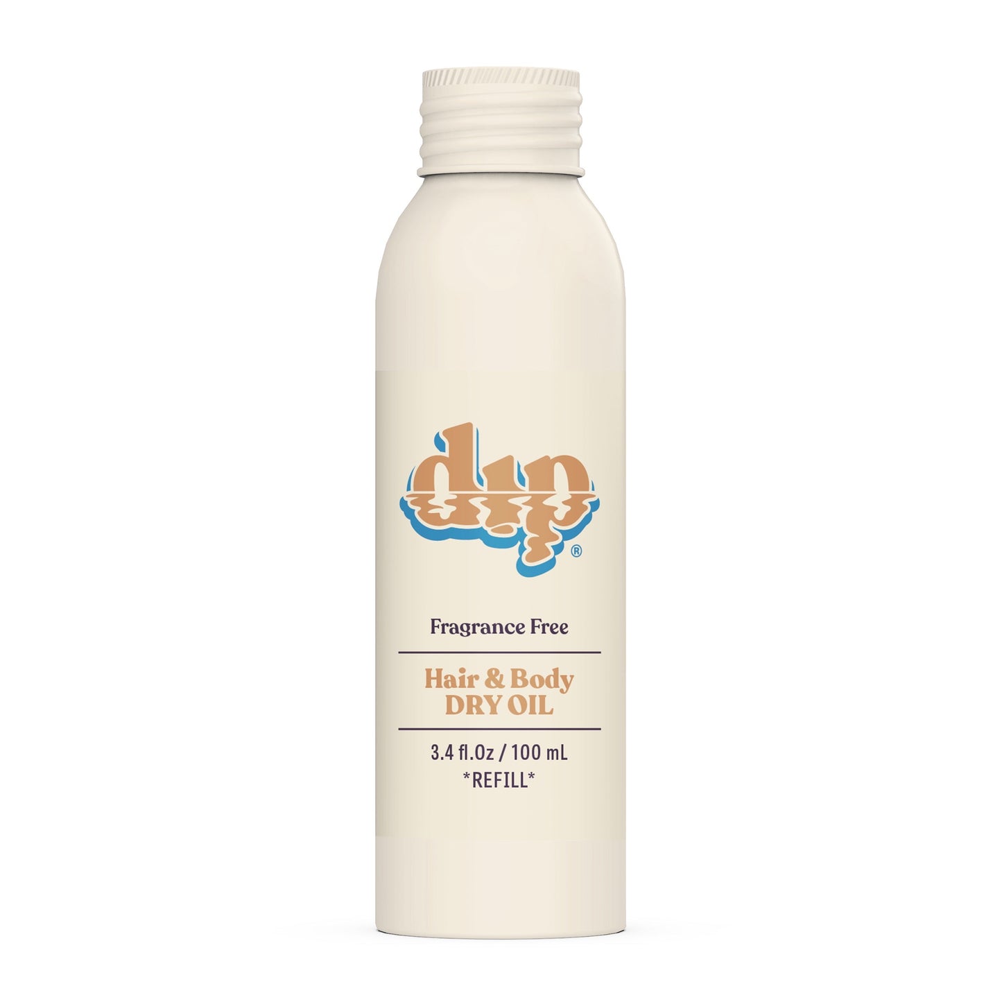 Dip REFILL Hair & Body Dry Oil - Fragrance Free