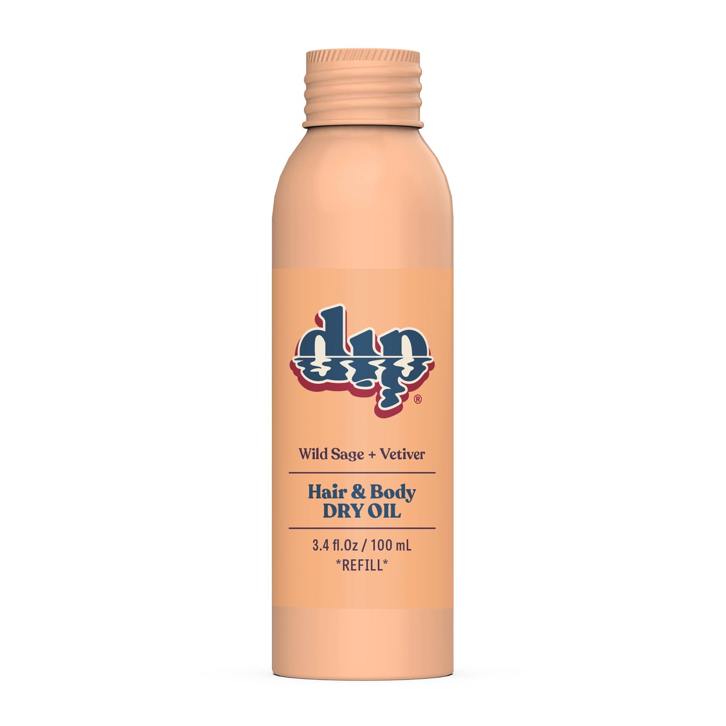 Dip REFILL Hair & Body Dry Oil - Wild Sage & Vetiver