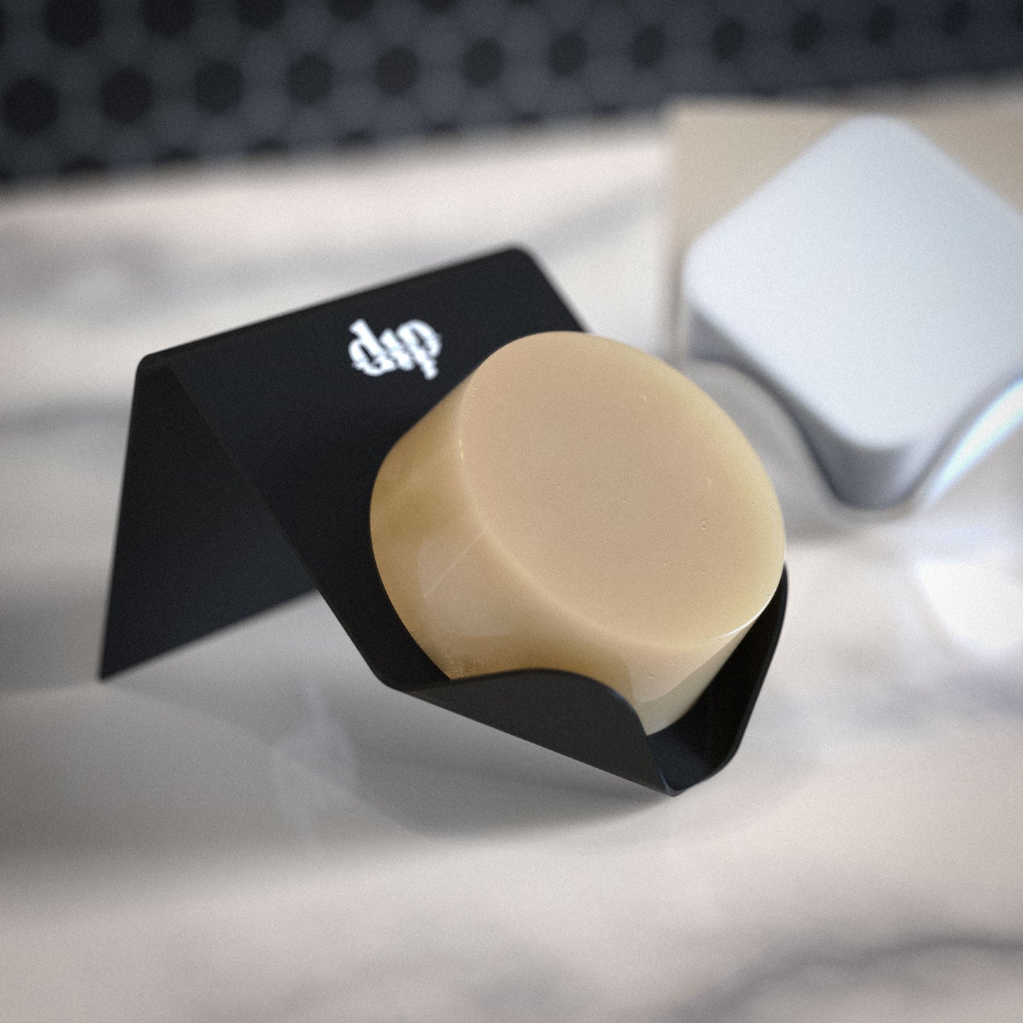 Dip Life Preserver: Black Draining Soap Dish (single unit)